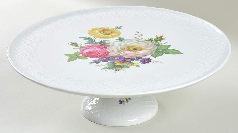 SCH319 Footed Cake Plate by Schumann - Bavaria-1