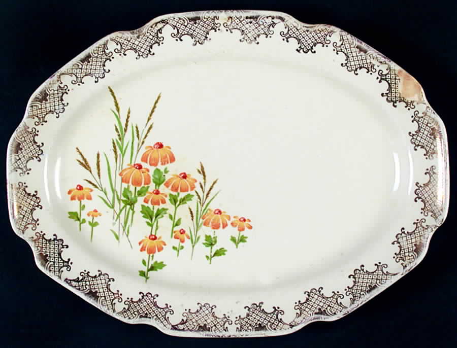 STT219 11" Oval Serving Platter by Stetson-1