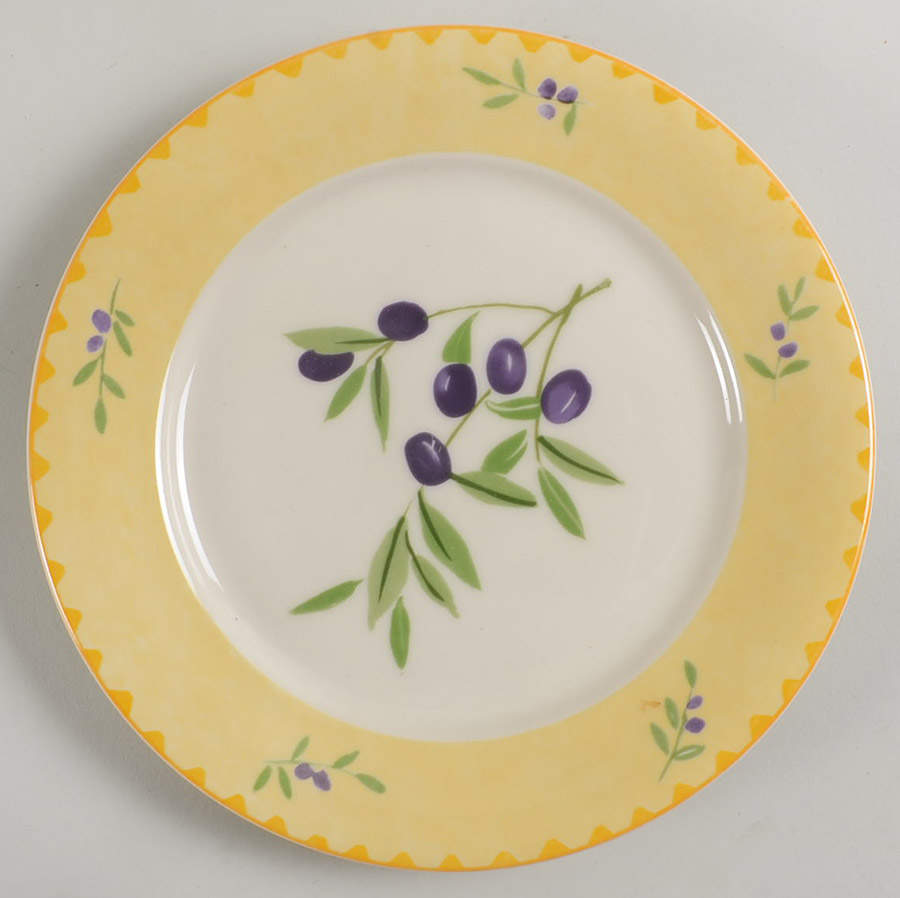Olive Branch Salad Plate by Studio Nova-1