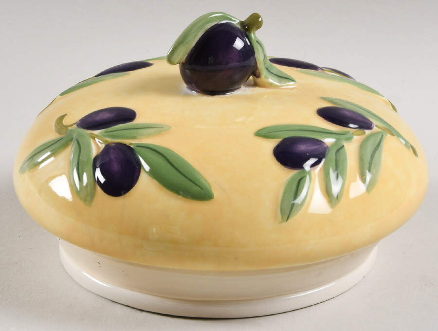 Olive Branch Lid for Extra Large Canister by Studio Nova-1