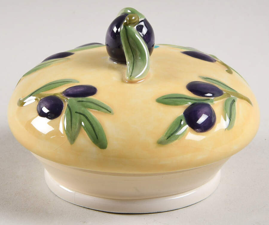 Olive Branch Lid for Small Canister by Studio Nova-1
