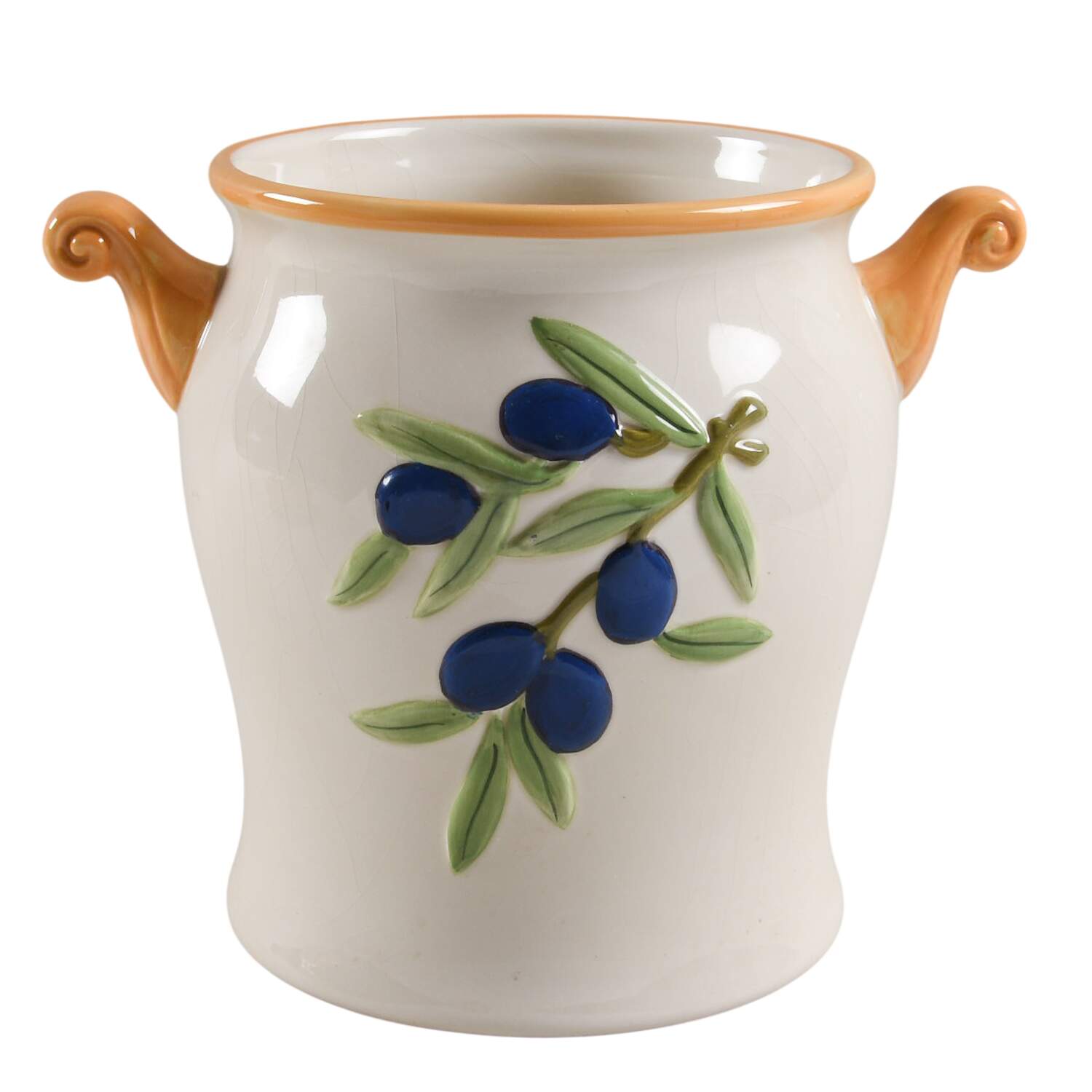 Olive Branch Cookie Jar No Lid by Studio Nova-1