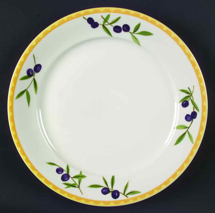 Olive Branch Dinner Plate by Studio Nova-1