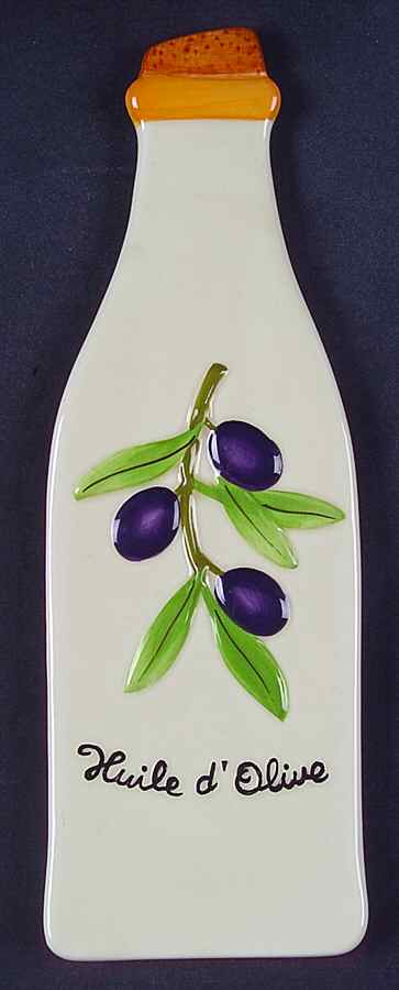 Olive Branch Spoon Rest/Holder (Holds 1 Spoon) by Studio Nova-1