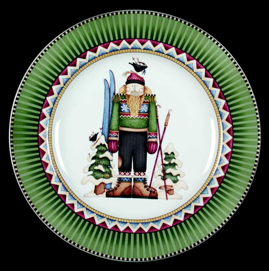 Nutcrackers Salad/Dessert Plate by Sakura-1
