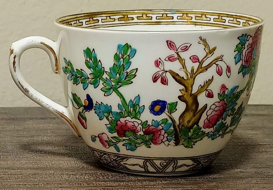 Indian Tree Flat Cup by Sampson Bridgwood-1