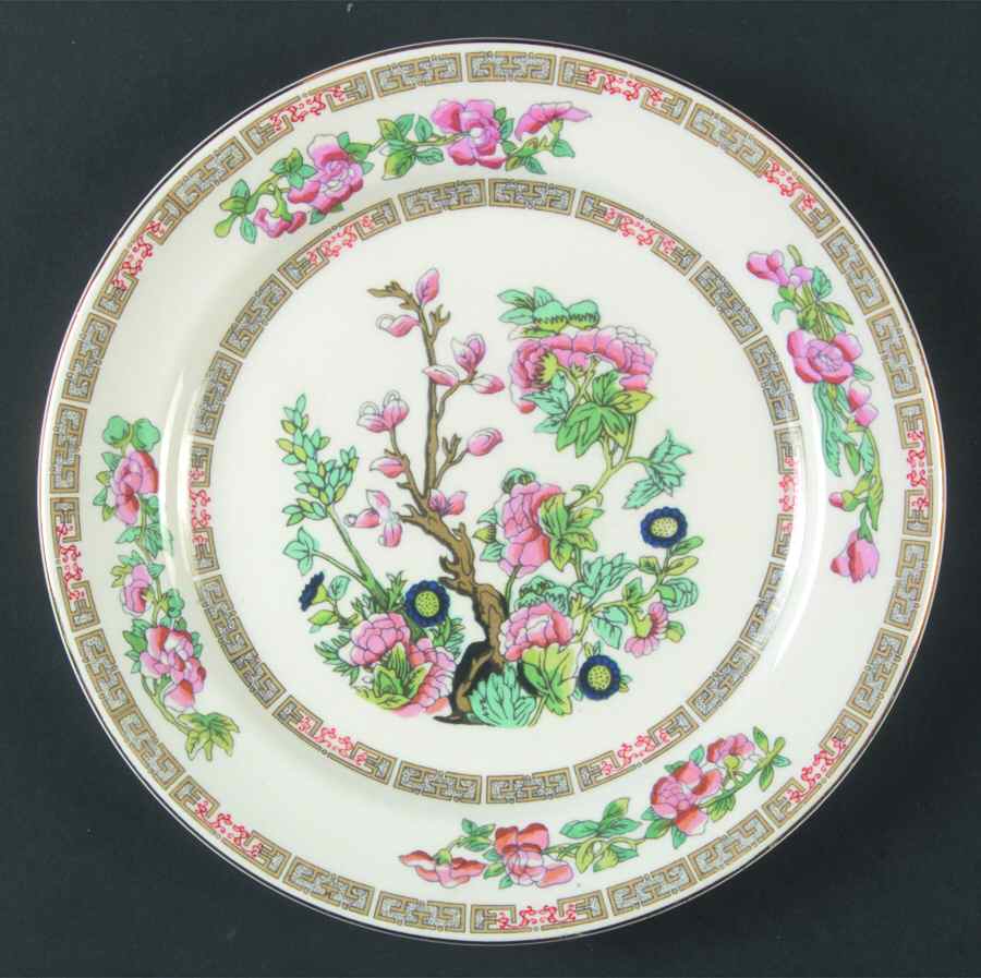 Indian Tree Salad Plate by Sampson Bridgwood-1