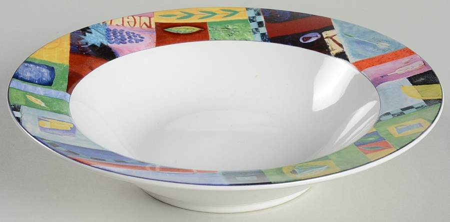 Bistro Rim Soup Bowl by Sakura-1