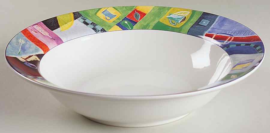 Bistro 9" Round Vegetable Bowl by Sakura-1