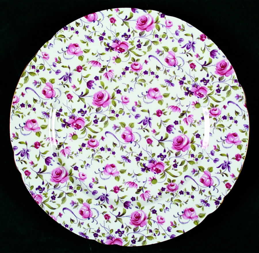 Briar Rose Salad Plate by Shelley-1