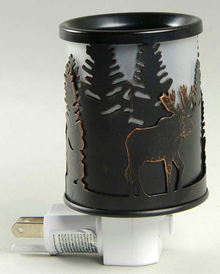 Lodge Metal Wall Plug-In Wax Warmer by Sonoma Home-1