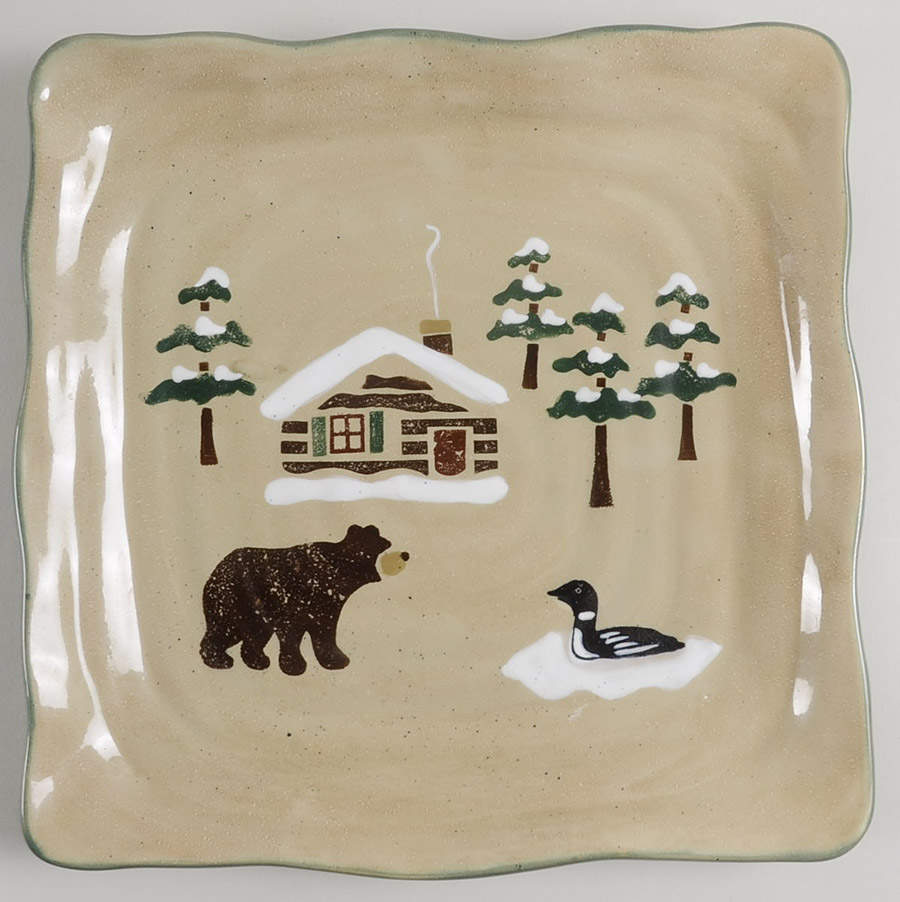 Lodge Square Dinner Plate by Sonoma Home-1