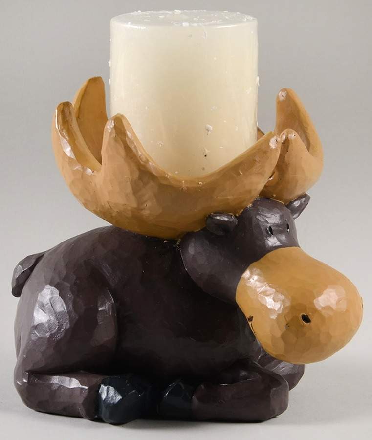 Lodge Figural Pillar Candleholder by Sonoma Home-1