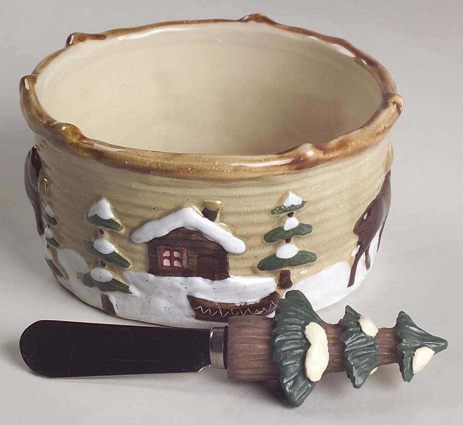 Lodge Dip Bowl & Spreader Set by Sonoma Home-1