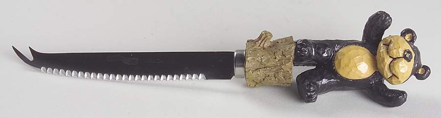 Lodge Figural Cheese Knife W/Stainless Blade by Sonoma Home-1
