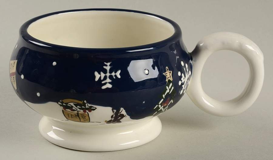 Snow Friends Cup for Individual Teapot & Lid with Cup by St Nicholas Square-1