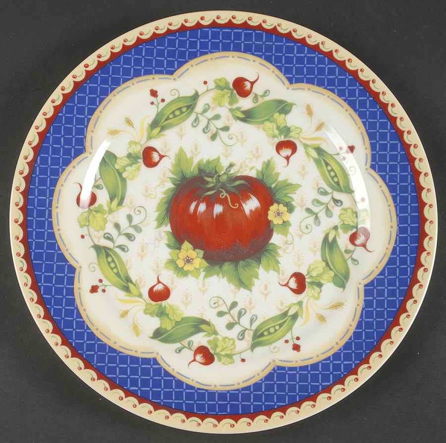 Le Jardin Dinner Plate by Sadek-1