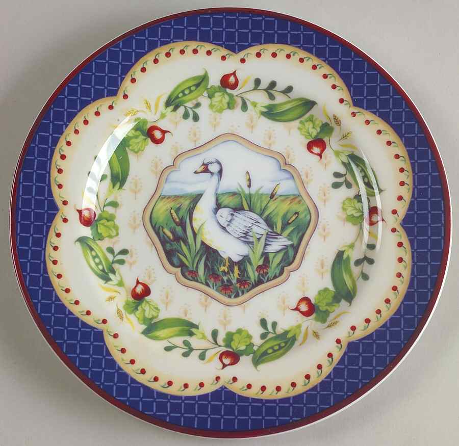Le Jardin Salad/Dessert Plate by Sadek-1