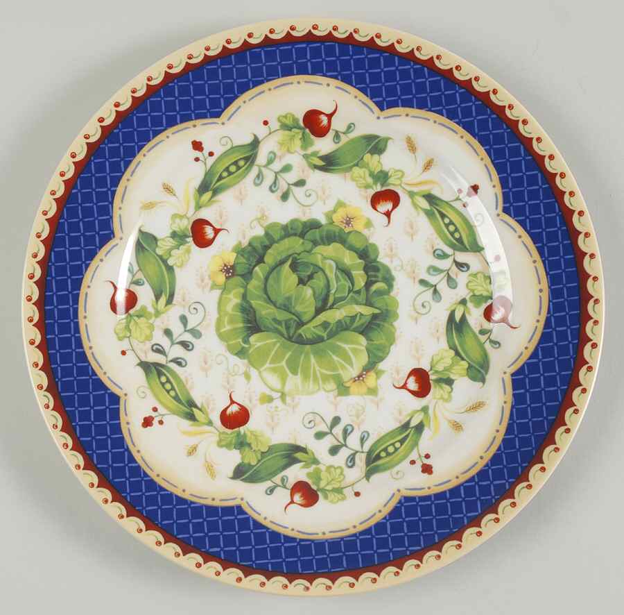 Le Jardin Dinner Plate by Sadek-1