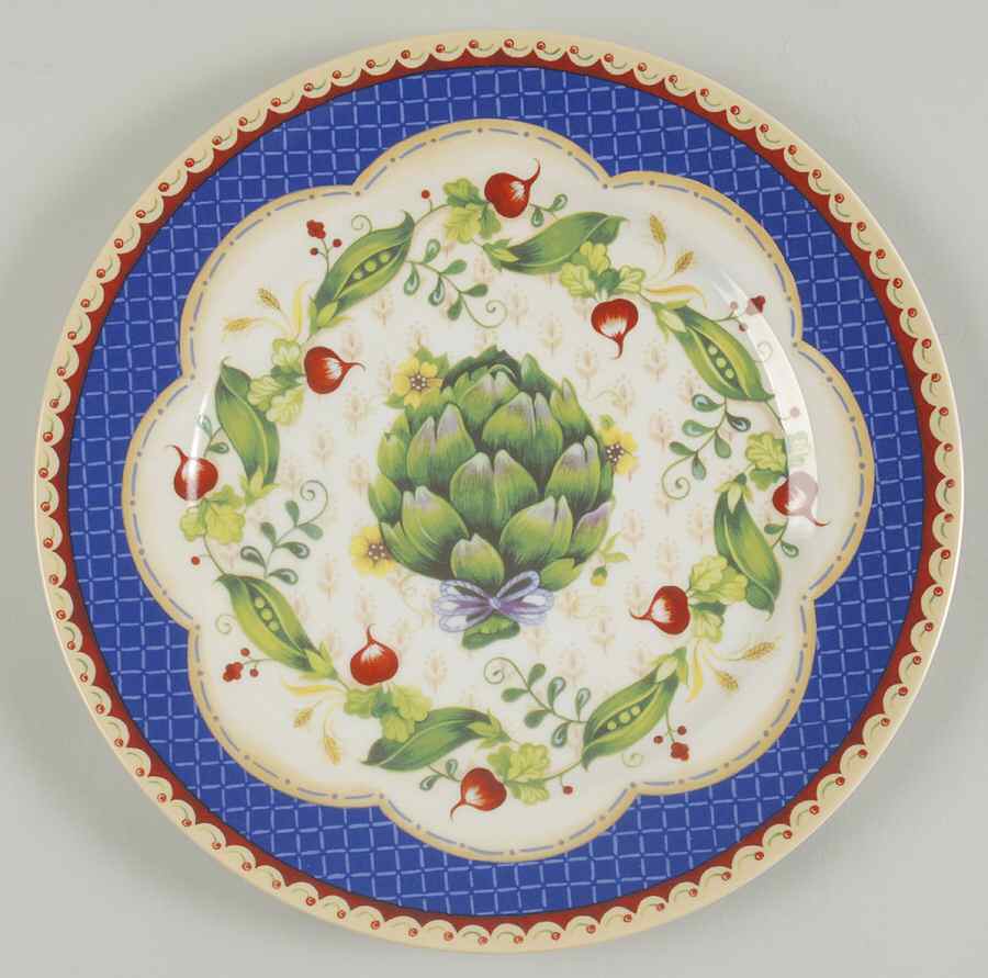 Le Jardin Dinner Plate by Sadek-1