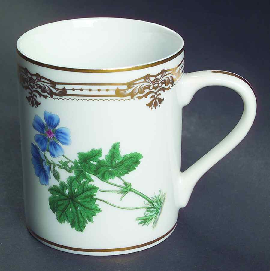 Golden Botanical Mug by Sadek-1