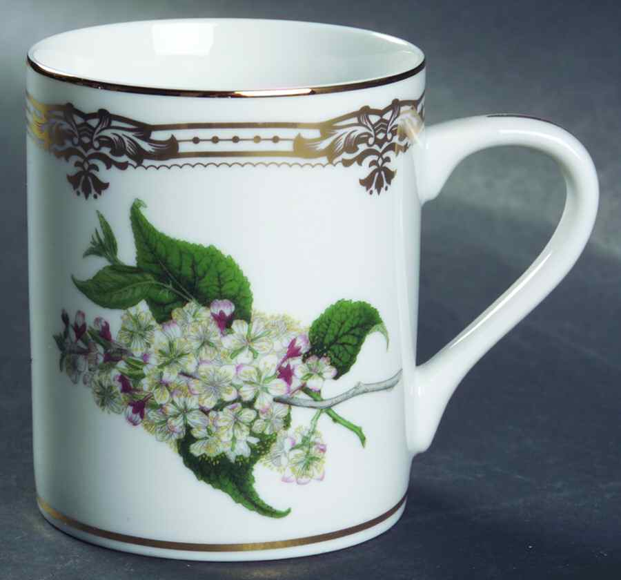 Golden Botanical Mug by Sadek-1