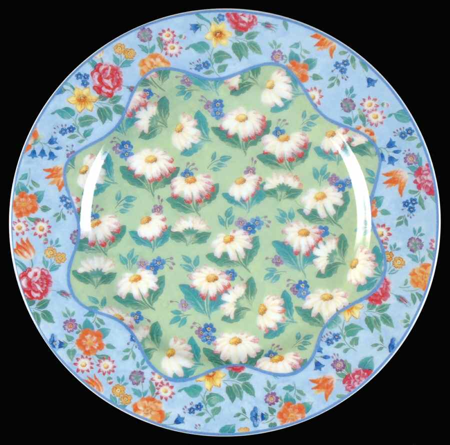 Chintz Charming Salad/Dessert Plate by Sadek-1
