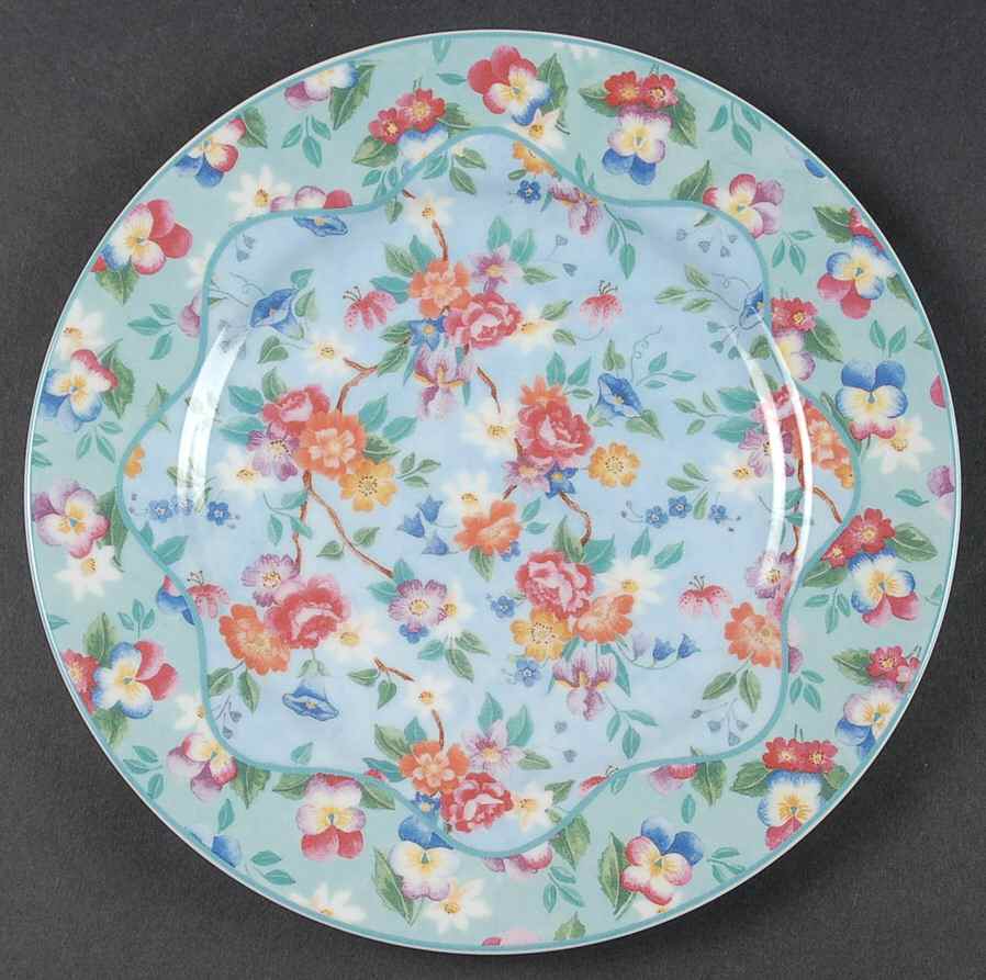 Chintz Charming Salad/Dessert Plate by Sadek-1