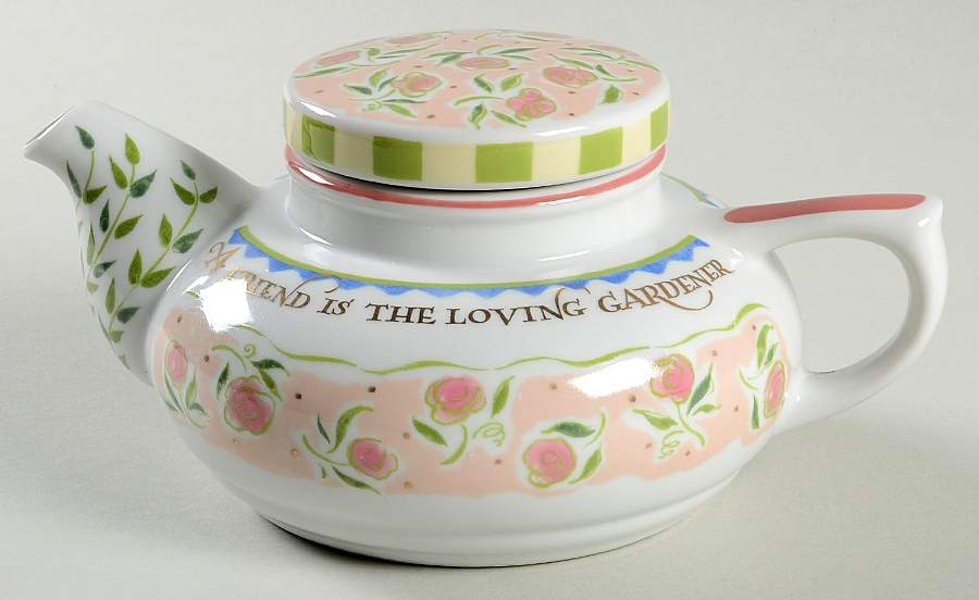 Flora Bella Teapot & Lid by Sadek-1