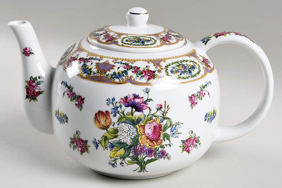 Sevres Teapot & Lid by Sadek-1