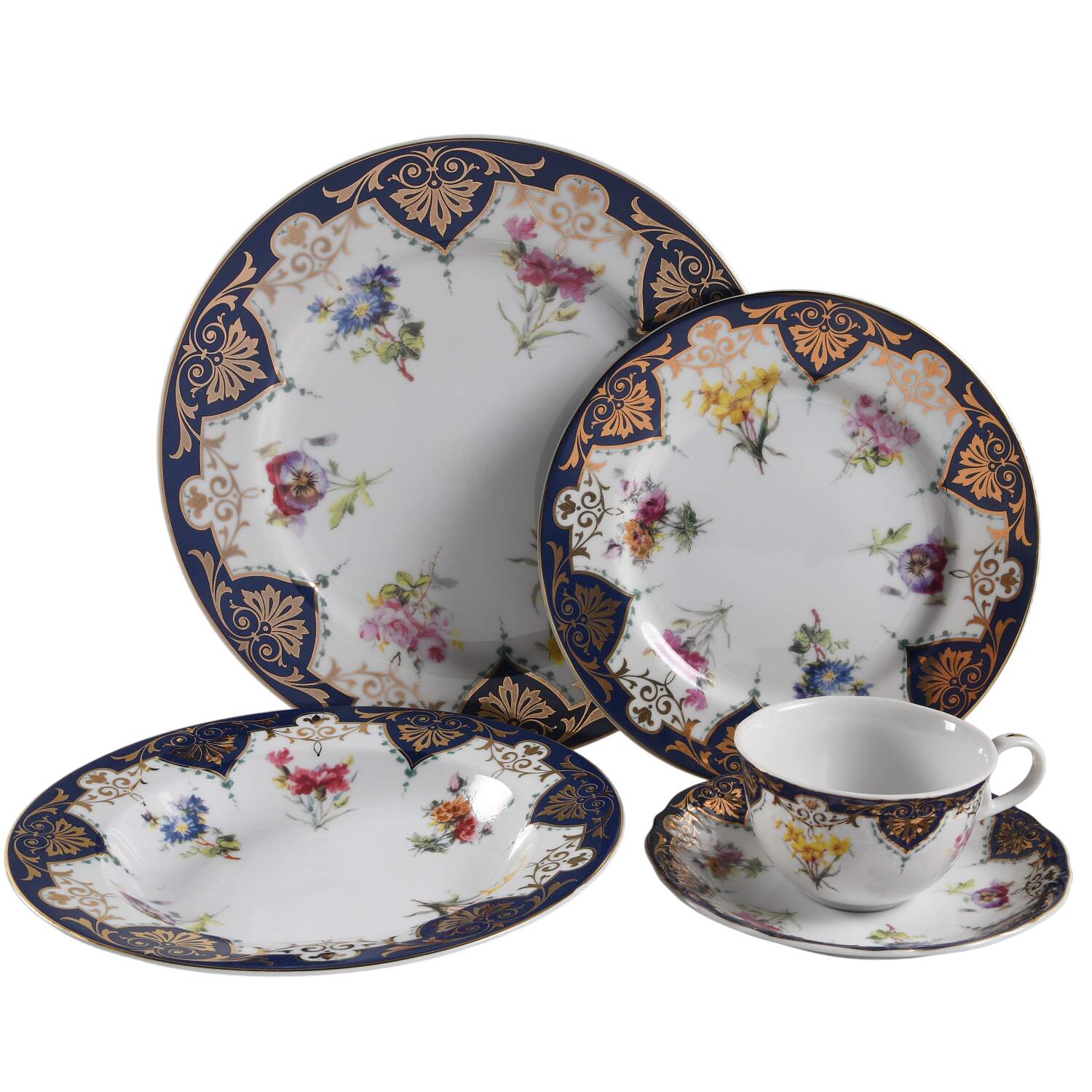 Vanderbilt Service 5 Piece Place Setting by Sadek-1