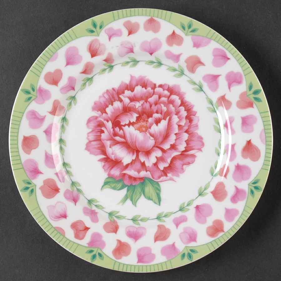 In Full Bloom Salad/Dessert Plate by Sadek-1