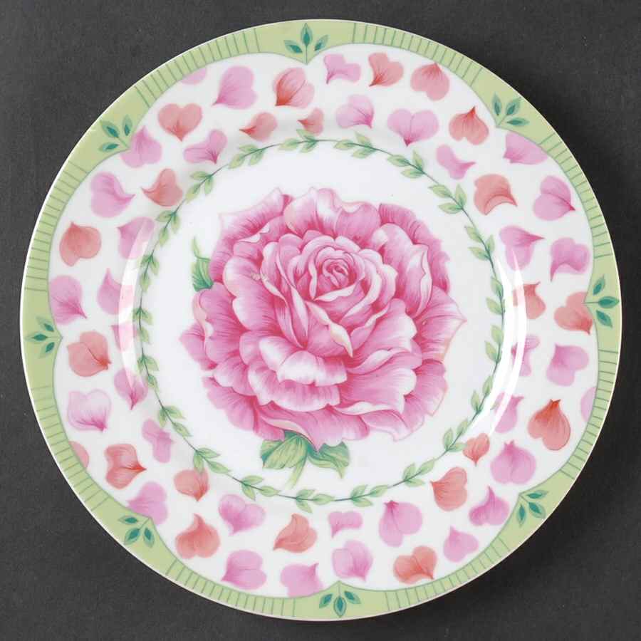 In Full Bloom Salad/Dessert Plate by Sadek-1