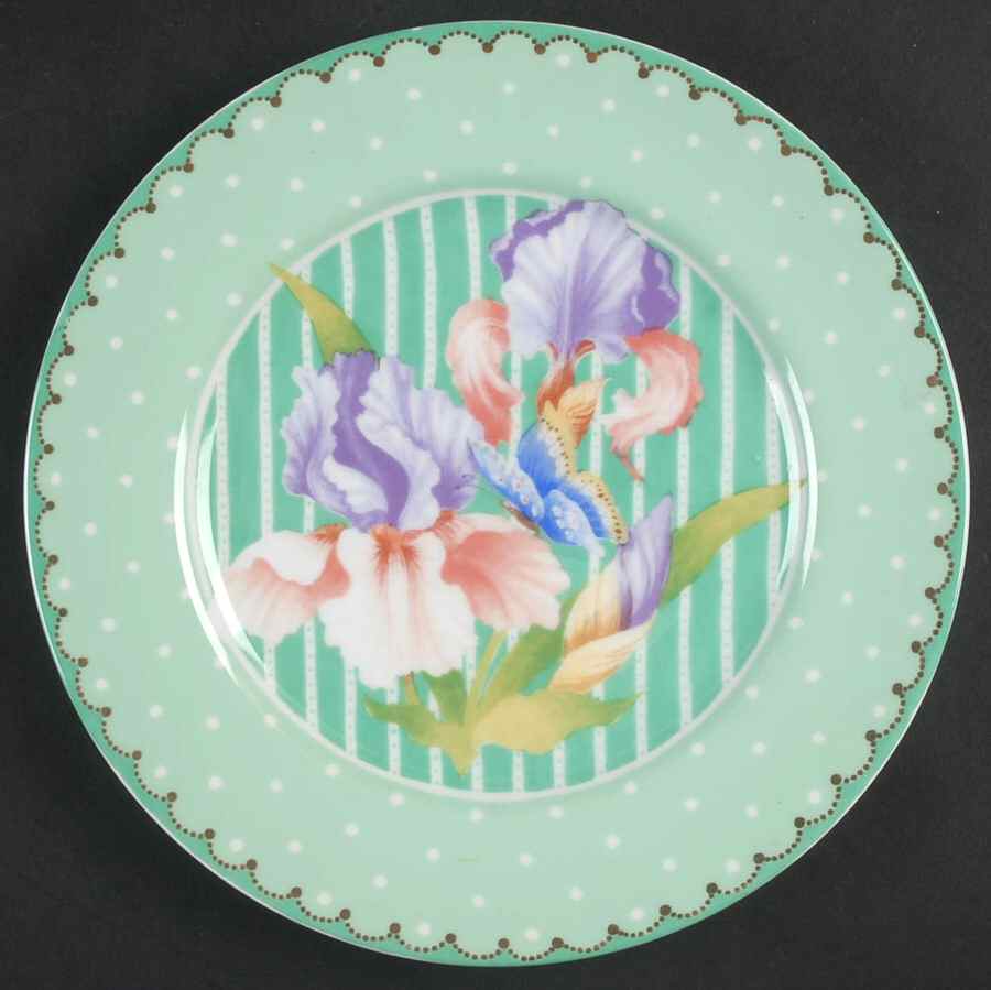 Cottage Bouquet Salad/Dessert Plate by Sadek-1
