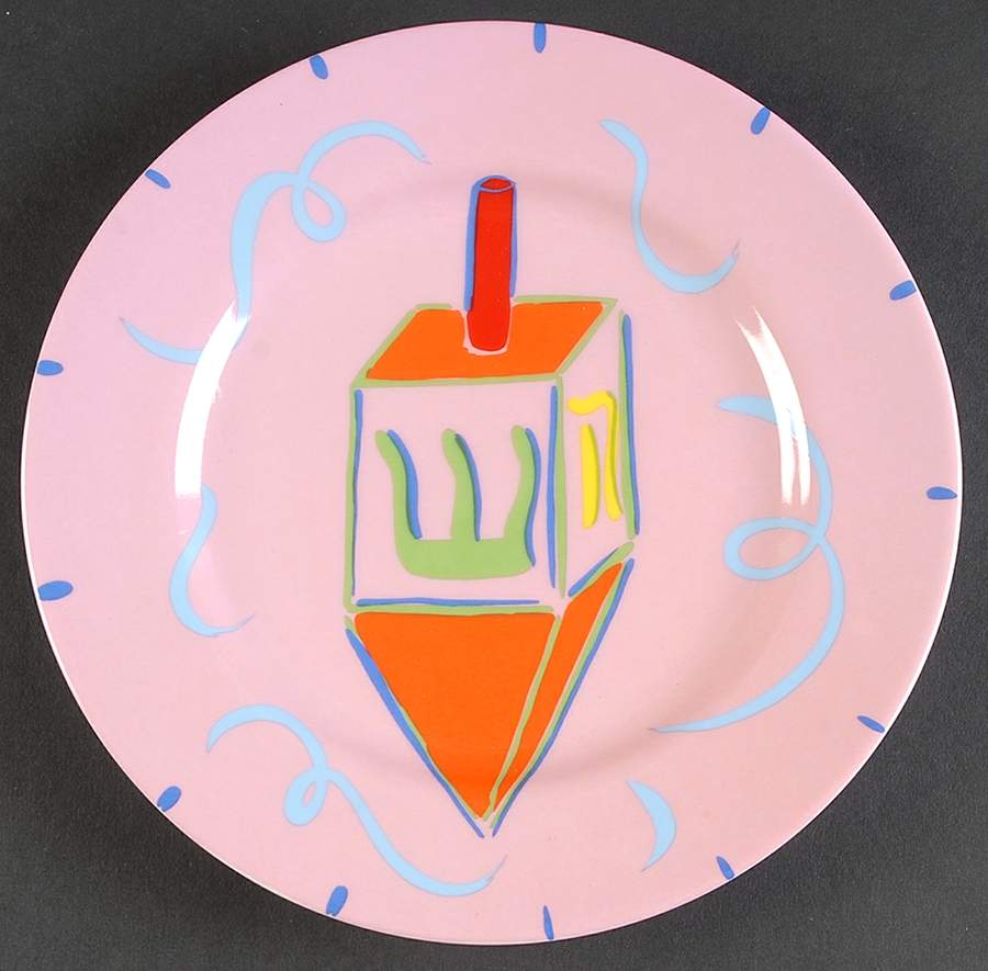 Festival of Lights Salad/Dessert Plate by Sadek-1