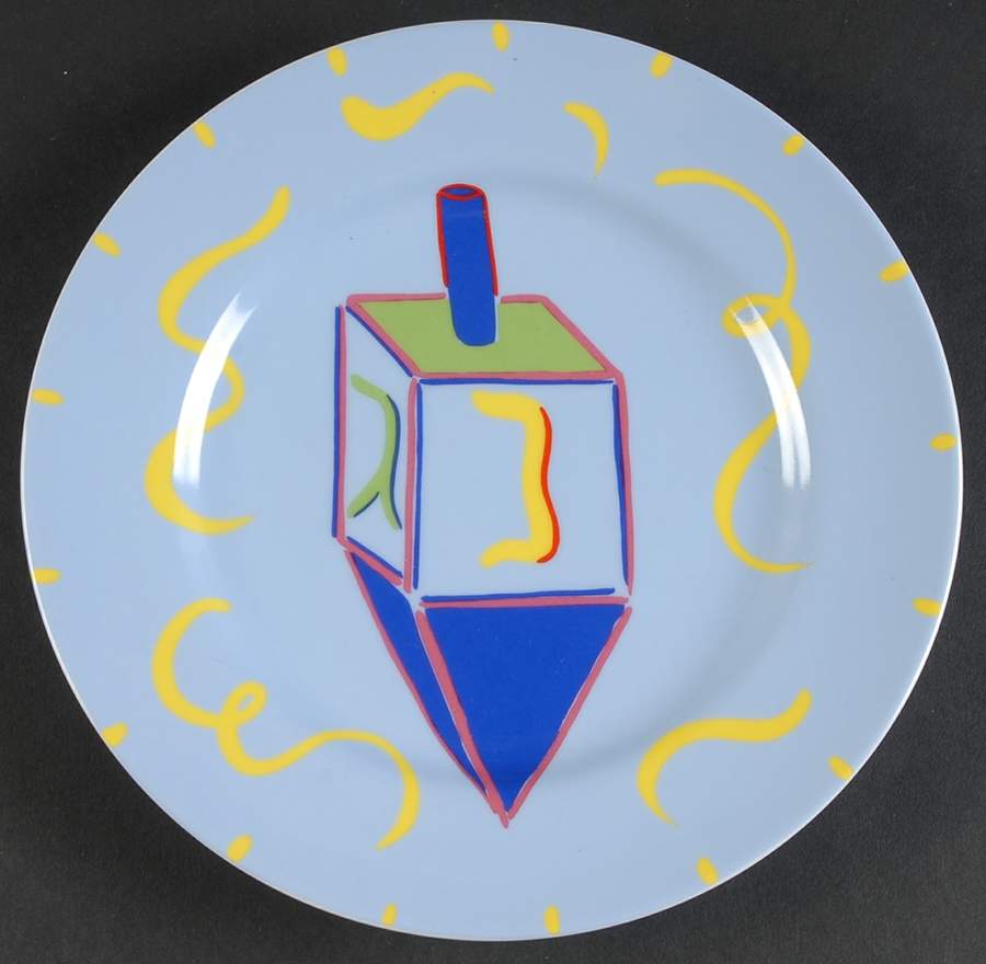Festival of Lights Salad/Dessert Plate by Sadek-1