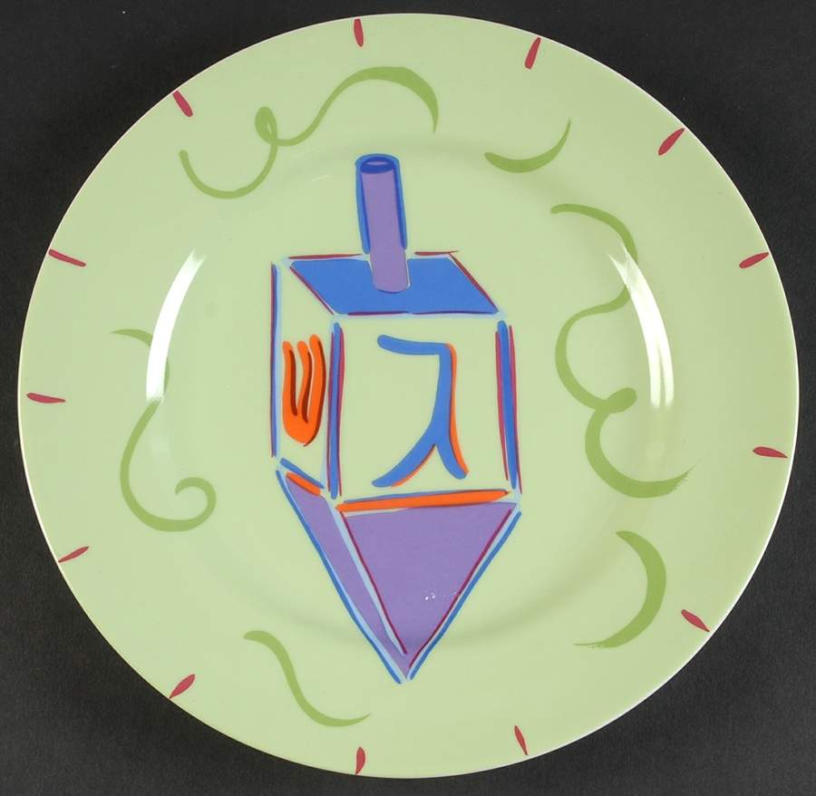 Festival of Lights Salad/Dessert Plate by Sadek-1