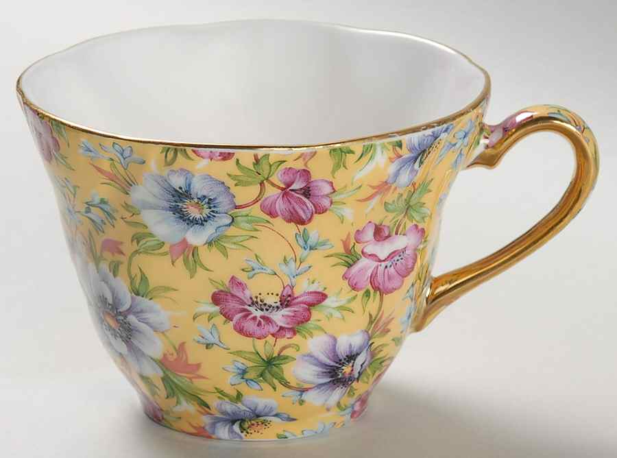 Sophie Chintz Flat Cup by Sadler-1