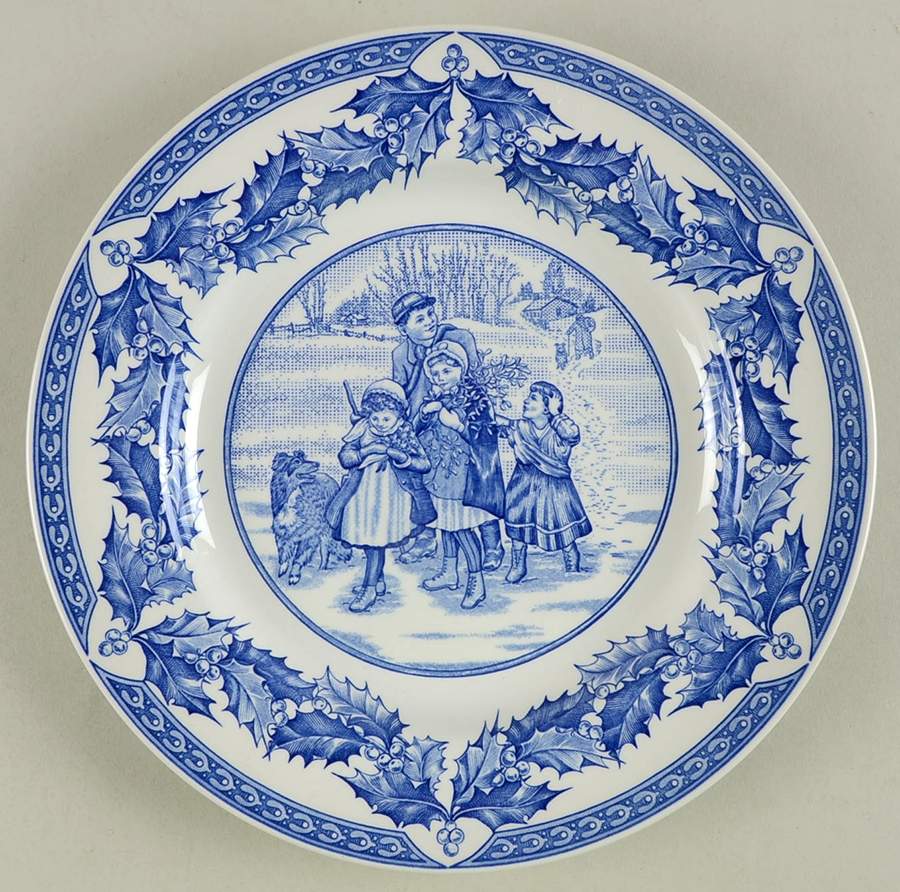 Victorian Children Luncheon Plate by Spode-1