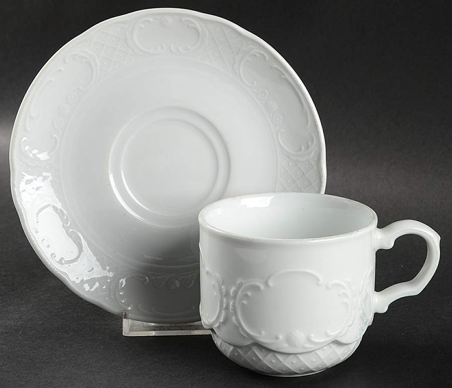 SCD43 Flat Cup & Saucer Set by Schonwald-1