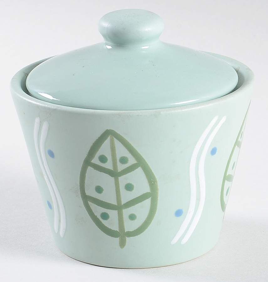 Foliage Sugar Bowl & Lid by Studio Nova-1
