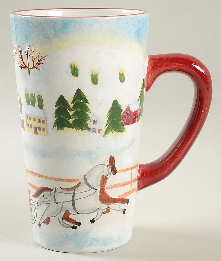 Christmas Valley Latte Mug by Sakura-1