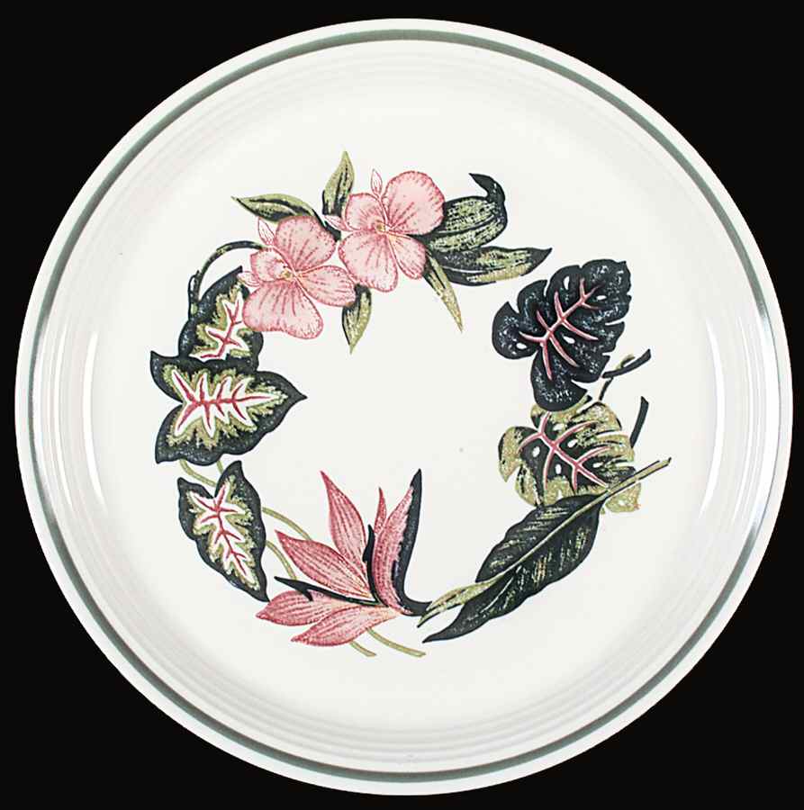 Passion Flower Dinner Plate by Studio Nova-1