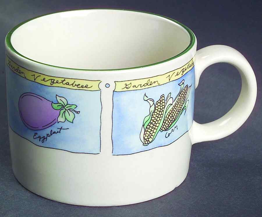 Vegetable Patch Flat Cup by Sakura-1