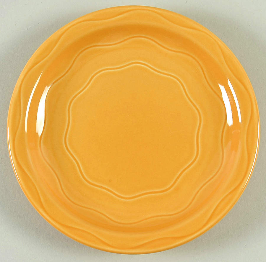 Cantina Yellow (Saffron) Bread & Butter Plate by Syracuse-1