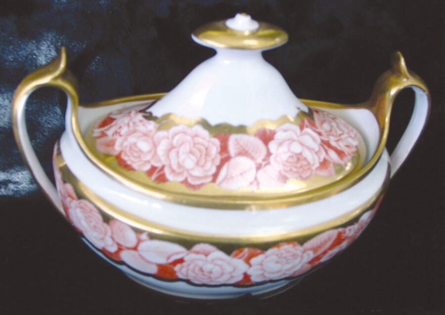 Y5750 Sugar Bowl & Lid by Spode-1