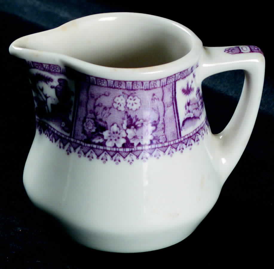 Roosevelt (Purple) Mini Creamer by Syracuse-1