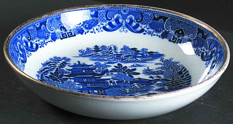 Two Temples 9" Round Vegetable Bowl by Spode-1