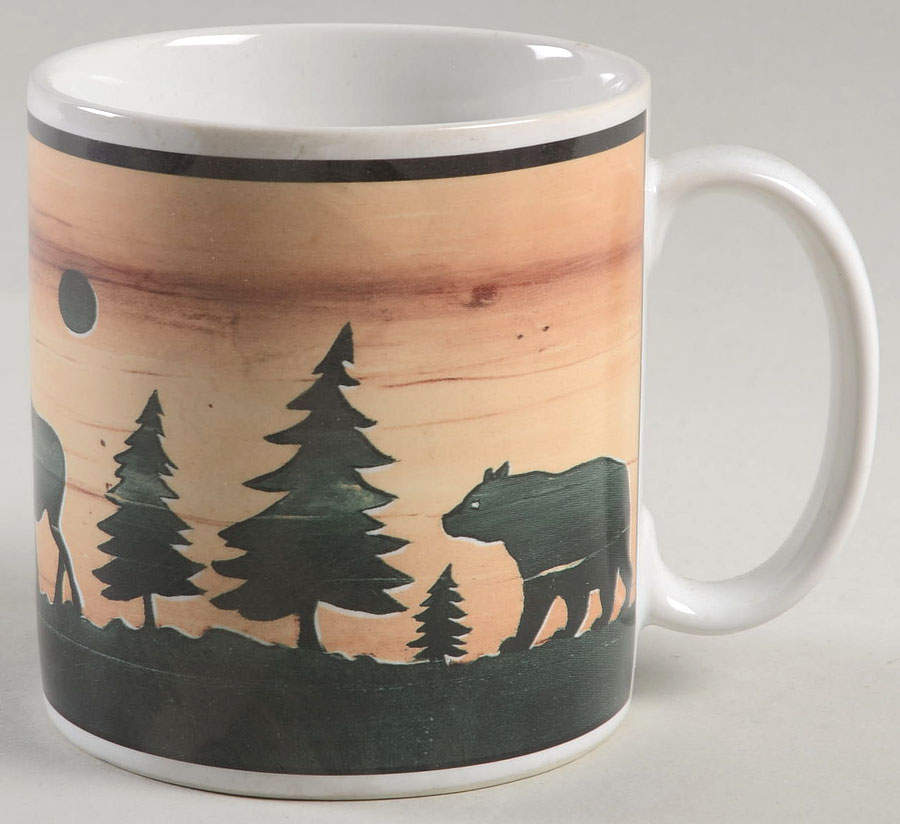 Log Cabin Mug by Sakura-1