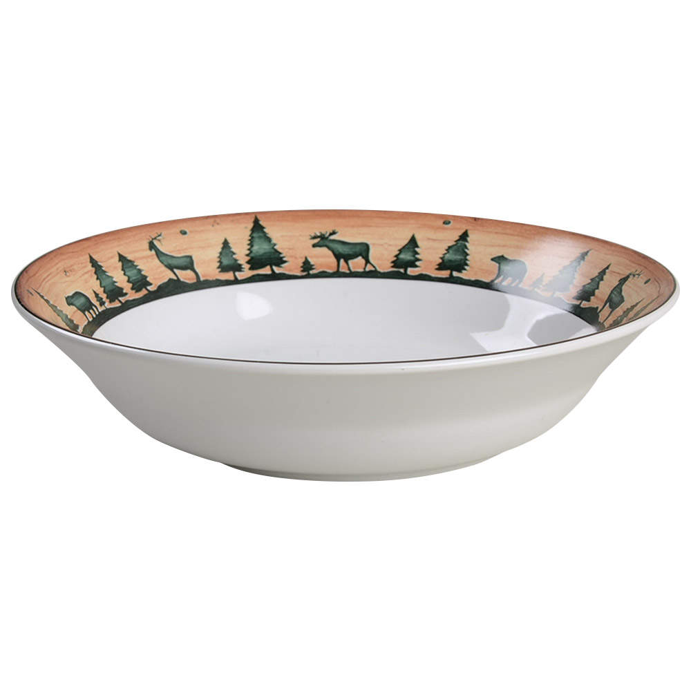 Log Cabin Soup/Cereal Bowl by Sakura-1